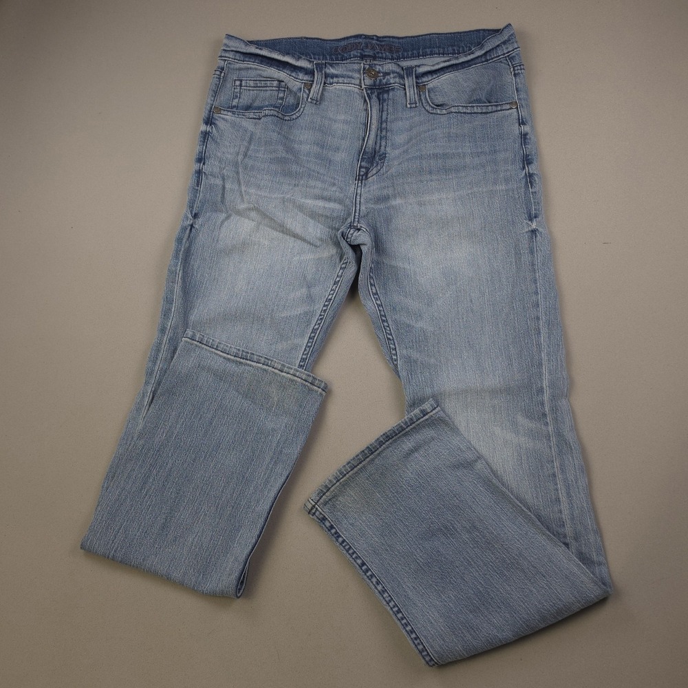 Cody James Men's 34x32 Boot Cut Jeans Medium Wash Blue Western Denim Pants Rodeo